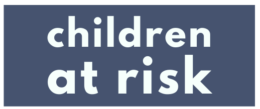 Children at risk Button