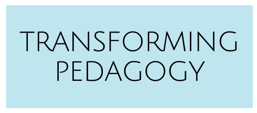 Transforming Pedagogy Button